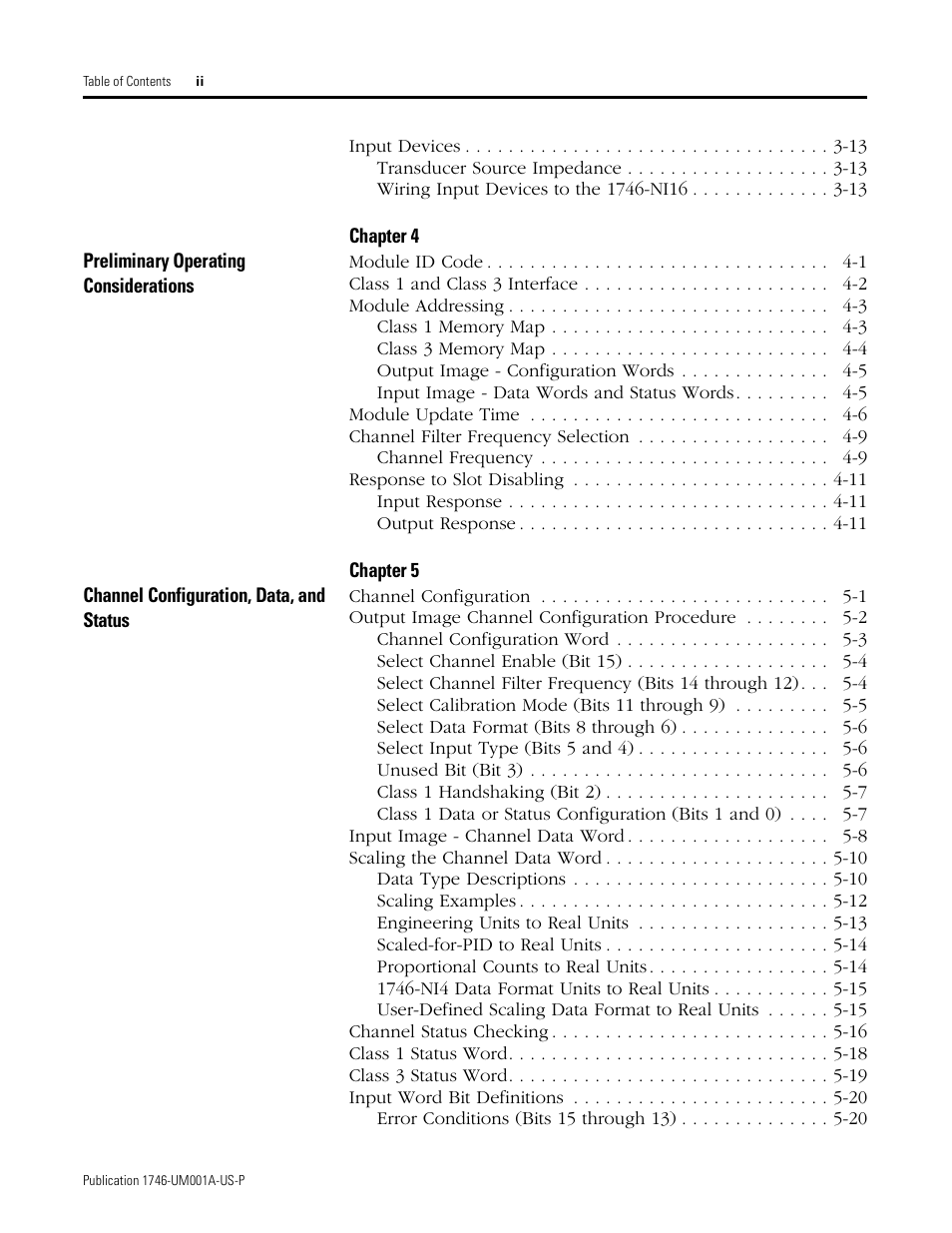 Rockwell Automation 1746-NI16V SLC 500 Analog Input Modules User Manual User Manual | Page 4 / 120