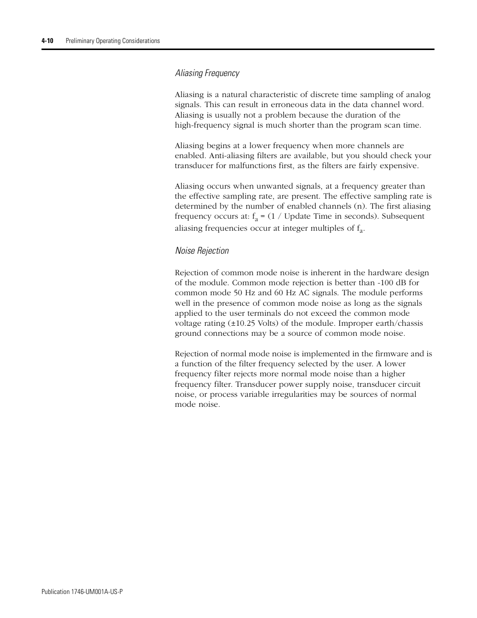 Rockwell Automation 1746-NI16V SLC 500 Analog Input Modules User Manual User Manual | Page 46 / 120