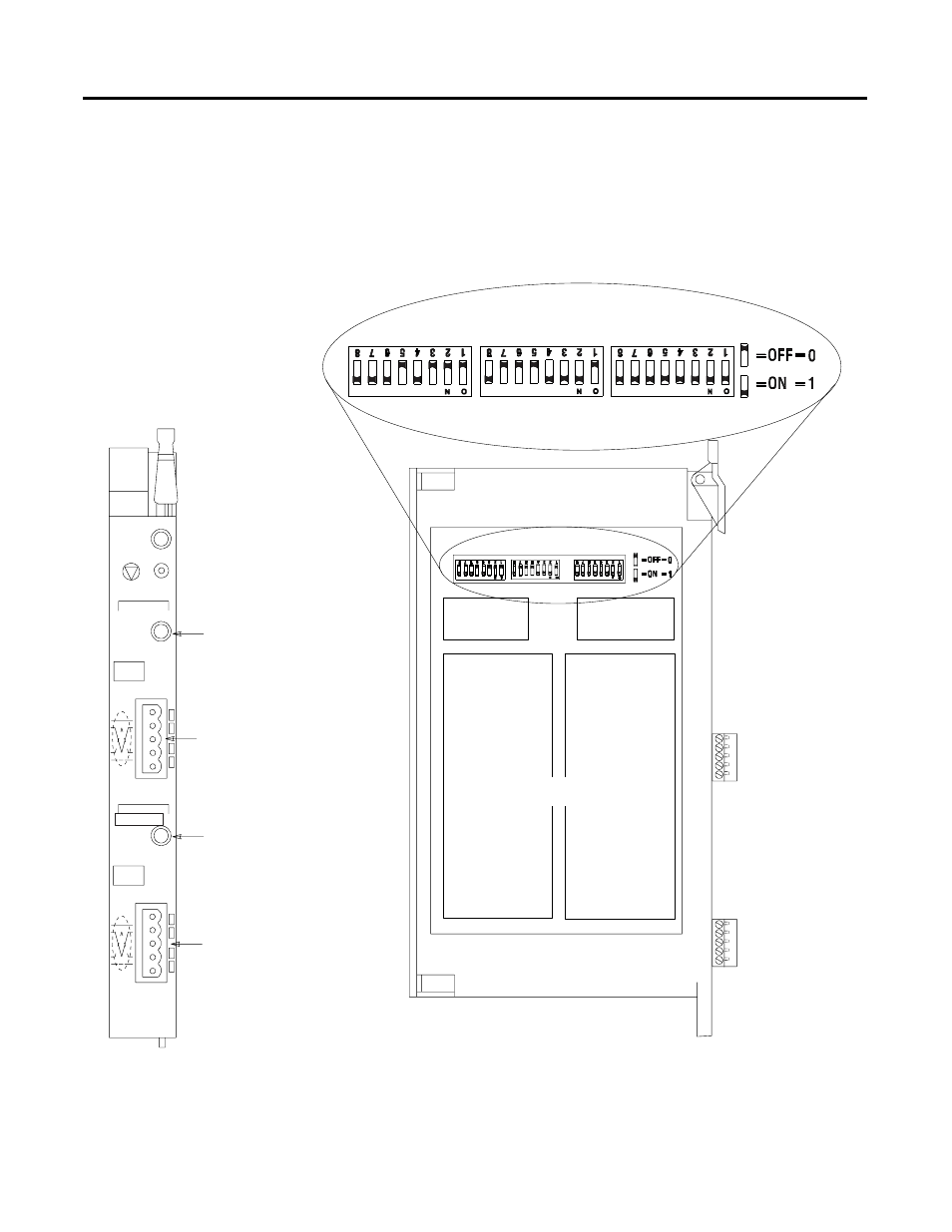 Series a channel, port and switch identification | Rockwell Automation 1771-SDN DeviceNet Scanner Module Installation Instructions User Manual | Page 7 / 40