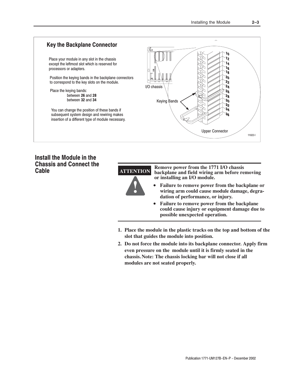Rockwell Automation 1771-N SERIES High Resolution Analog Module User Manual User Manual | Page 21 / 188