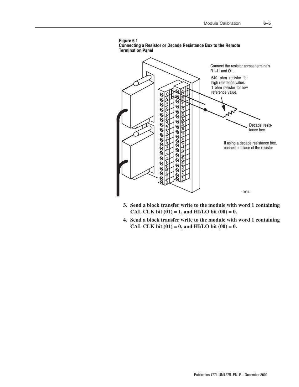 Rockwell Automation 1771-N SERIES High Resolution Analog Module User Manual User Manual | Page 73 / 188