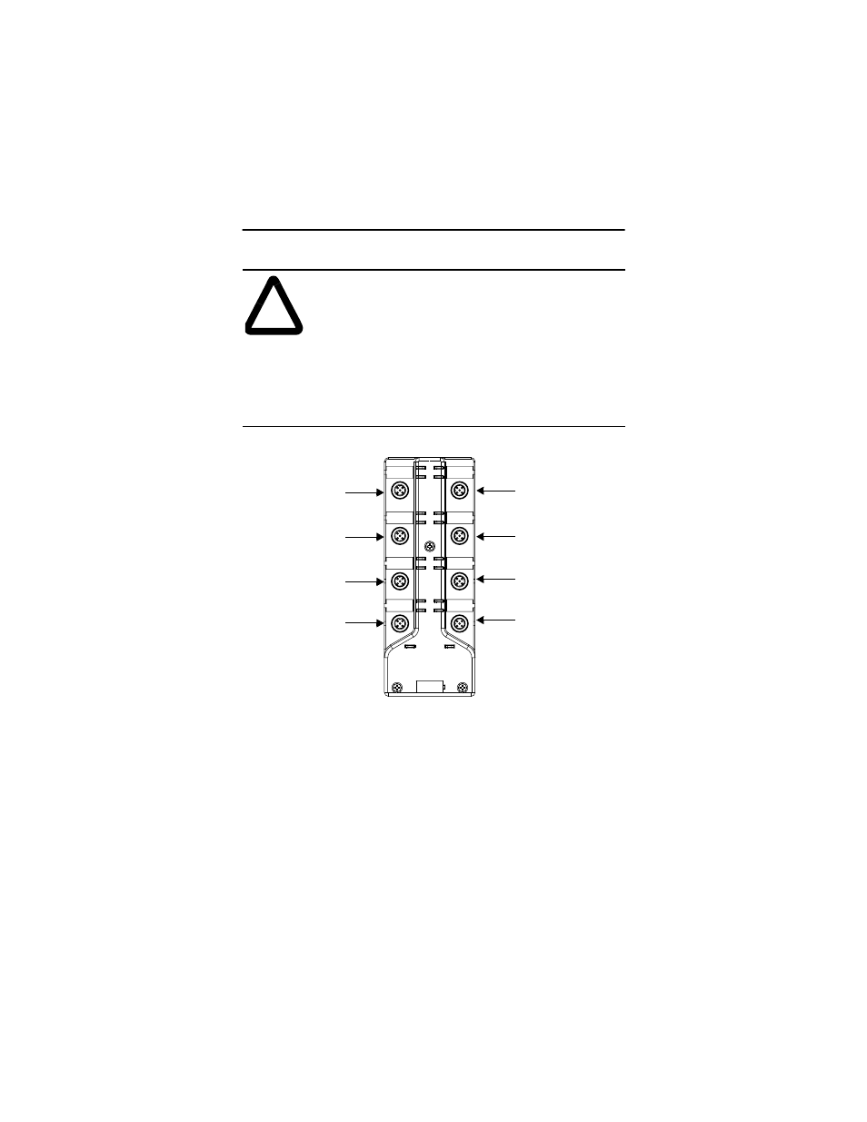 Devicenet cable, Input connectors for this module are shown below | Rockwell Automation 1792D-16VT0LP INSTL INSTR ARMORBLOCK INPUT User Manual | Page 4 / 8