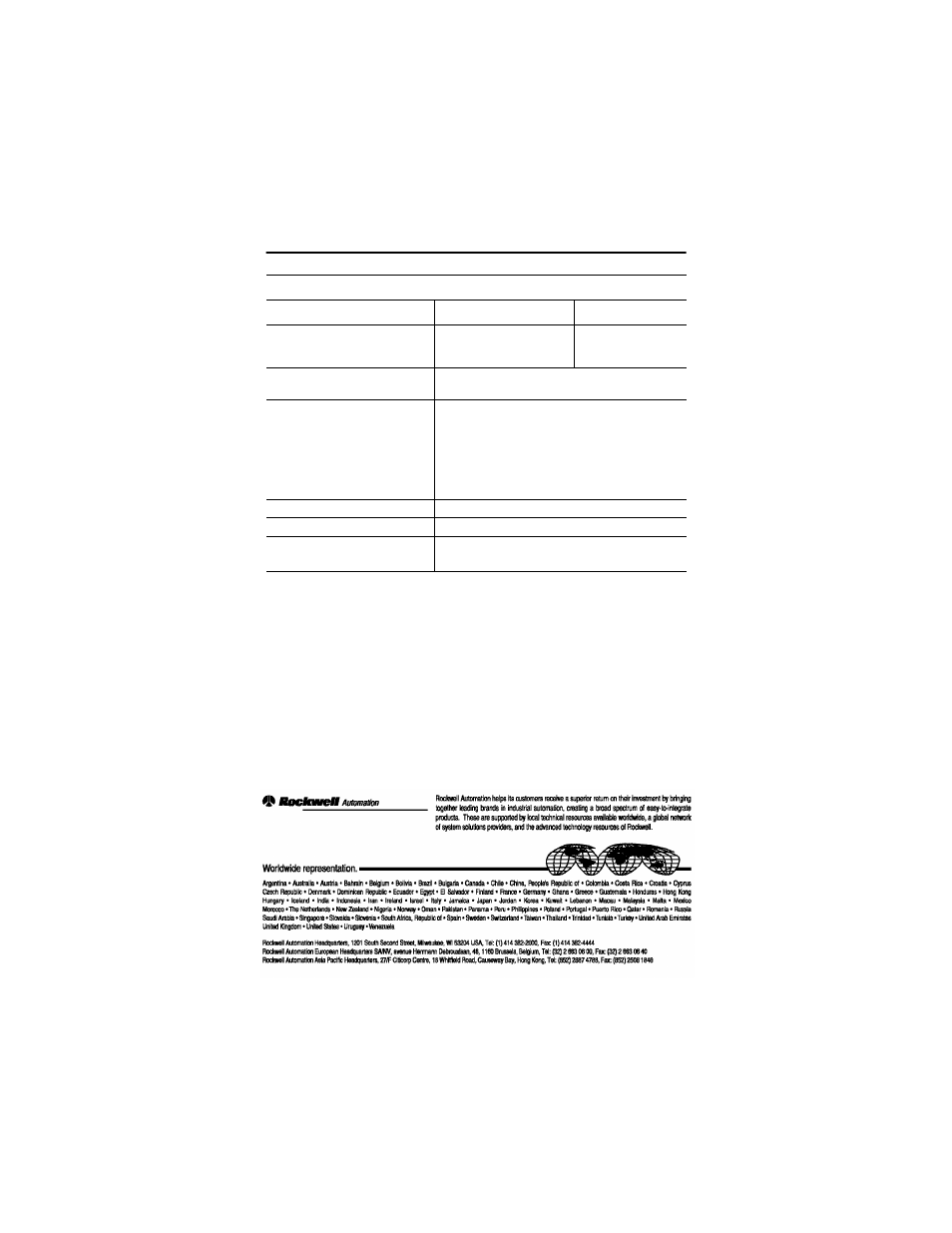 Back cover | Rockwell Automation 1792D-16VT0LP INSTL INSTR ARMORBLOCK INPUT User Manual | Page 8 / 8