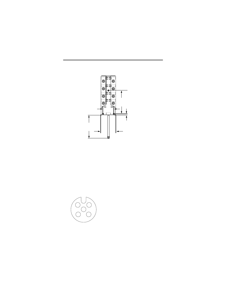 Install the module, Connect the input cord sets to the lp2 module | Rockwell Automation 1792D-16BT0LP INSTL INSTR ARMORBLOCK LP2 16 User Manual | Page 3 / 8