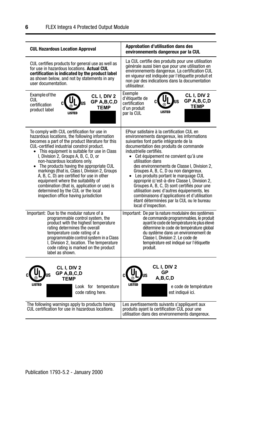 Rockwell Automation 1793-OB4E FLEX INTEGRA 4 PROTECTED OUTPUT User Manual | Page 6 / 8