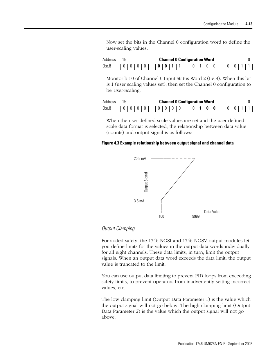 Rockwell Automation 1746-NO8V SLC 500 8-Point Analog Output Module/ User Manual User Manual | Page 37 / 74