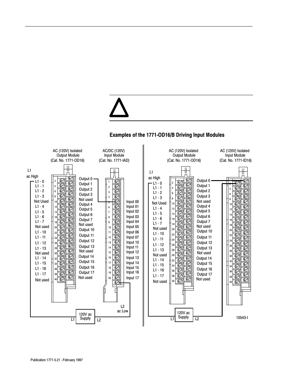 Rockwell Automation 1771-OD16 AC (120V) ISO Output Installation Instructions User Manual | Page 8 / 12