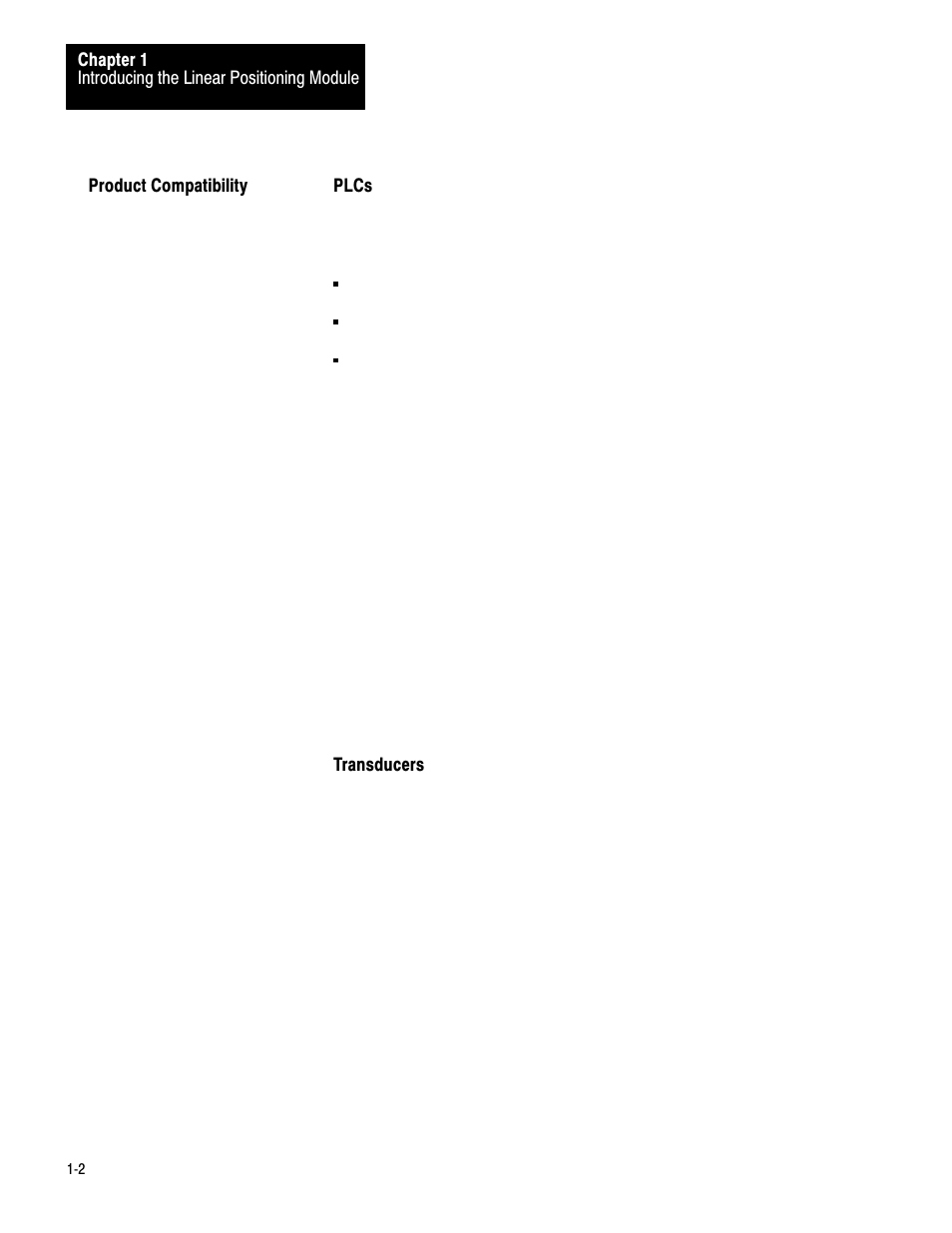 Product compatibility | Rockwell Automation 1771-QB Linear Pos. User Manual | Page 13 / 226