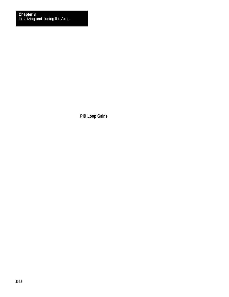 8ć12 | Rockwell Automation 1771-QB Linear Pos. User Manual | Page 130 / 226
