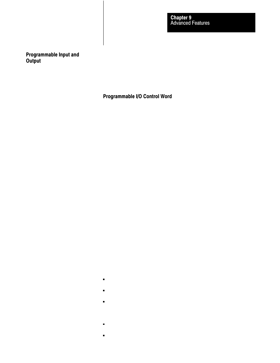 Programmable input and output | Rockwell Automation 1771-QB Linear Pos. User Manual | Page 136 / 226