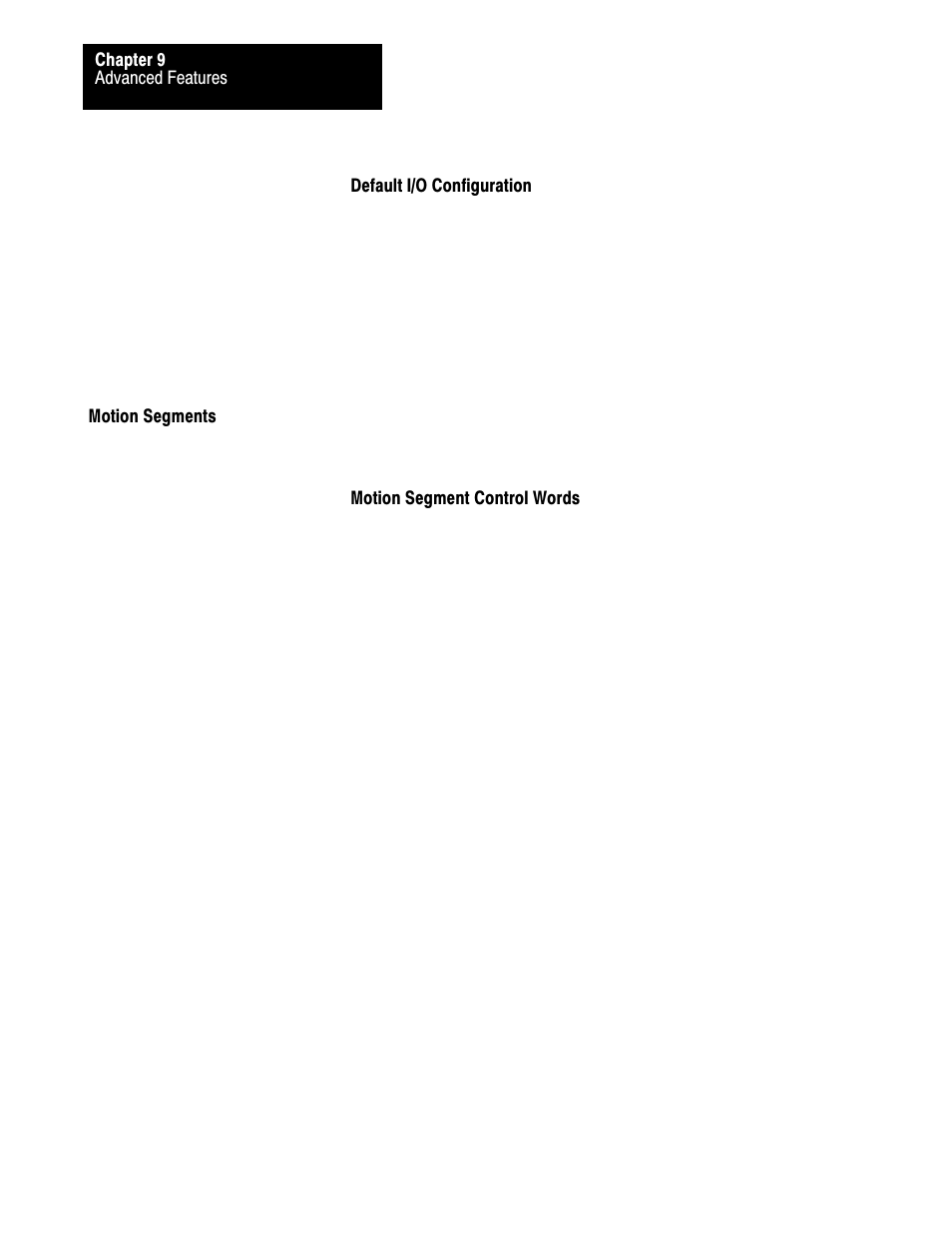 Motion segments | Rockwell Automation 1771-QB Linear Pos. User Manual | Page 139 / 226