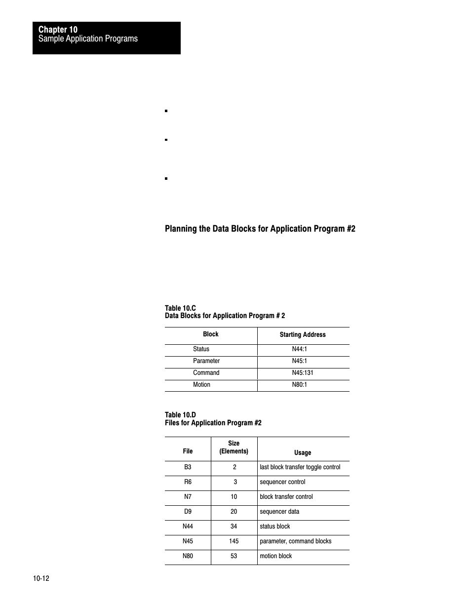 10ć12 | Rockwell Automation 1771-QB Linear Pos. User Manual | Page 156 / 226