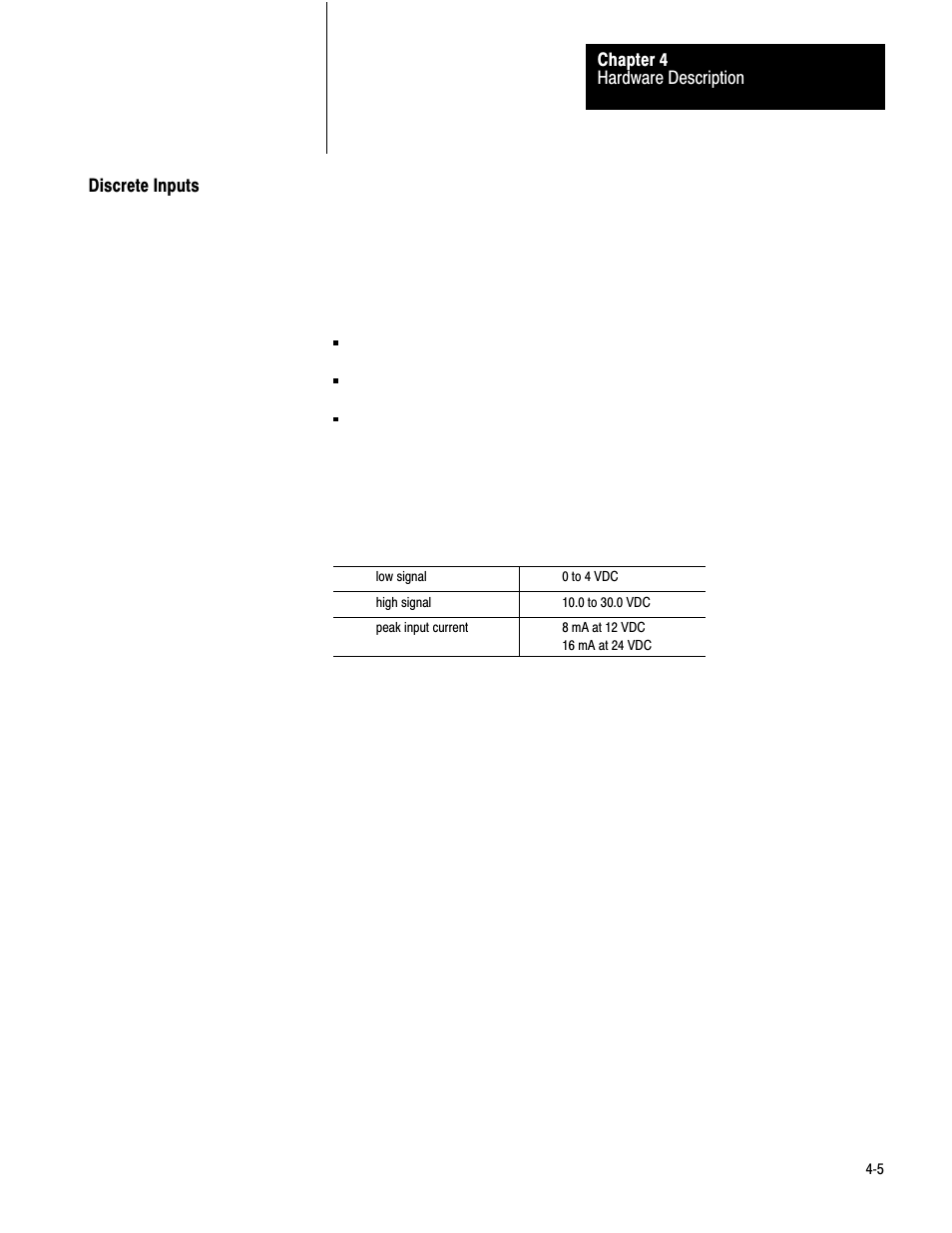 Discrete inputs | Rockwell Automation 1771-QB Linear Pos. User Manual | Page 34 / 226