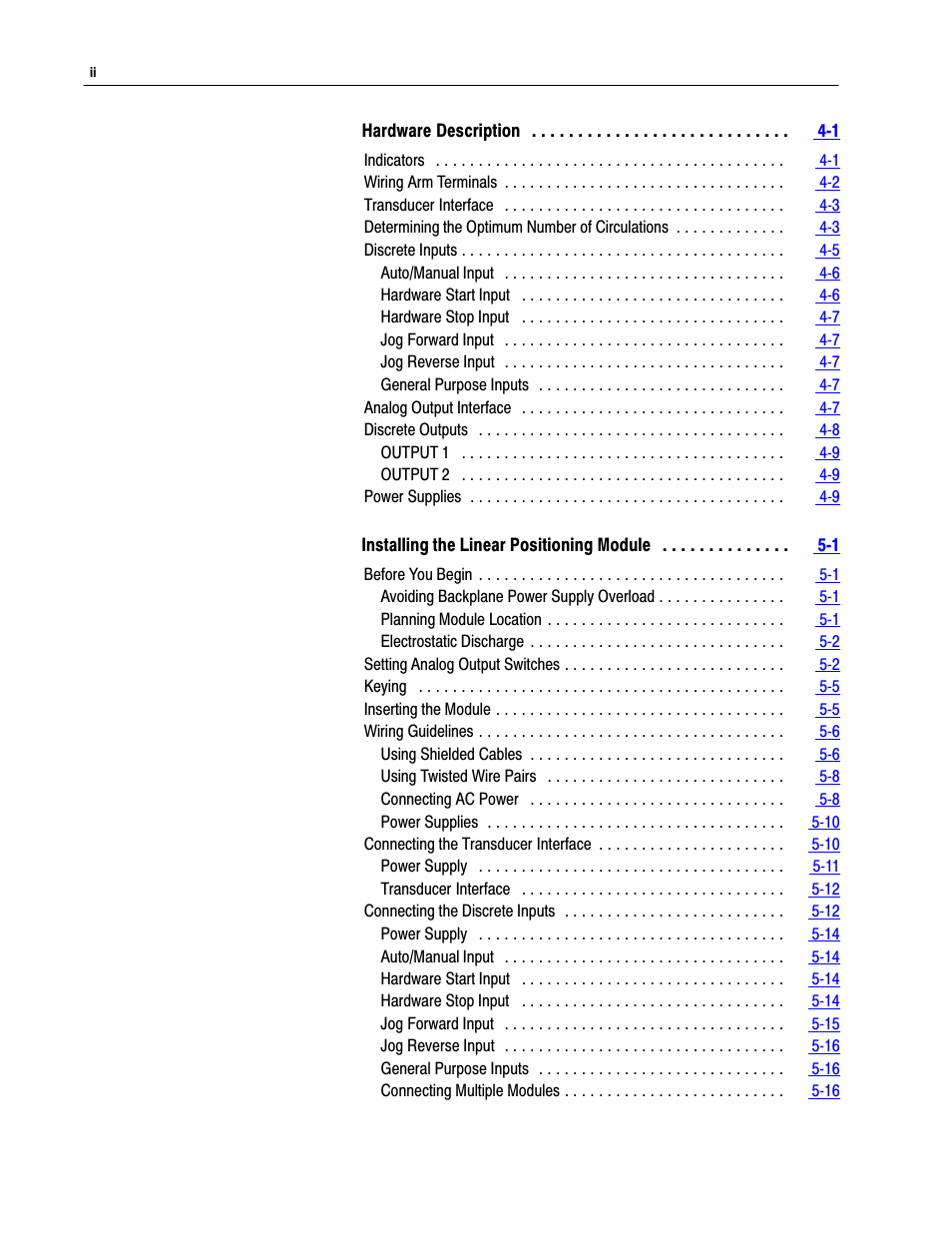 Rockwell Automation 1771-QB Linear Pos. User Manual | Page 4 / 226