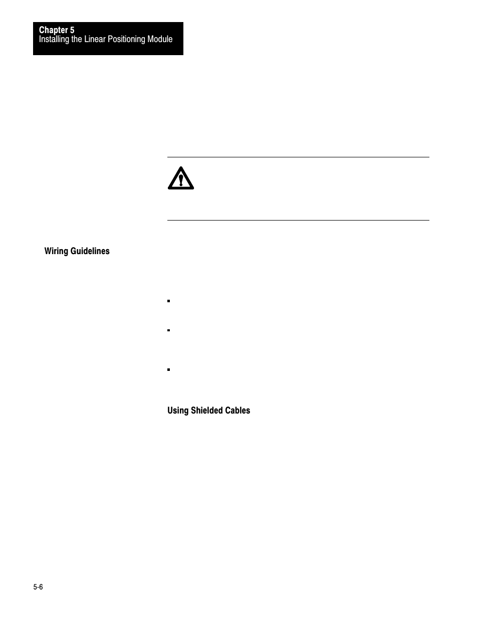 Wiring guidelines | Rockwell Automation 1771-QB Linear Pos. User Manual | Page 45 / 226