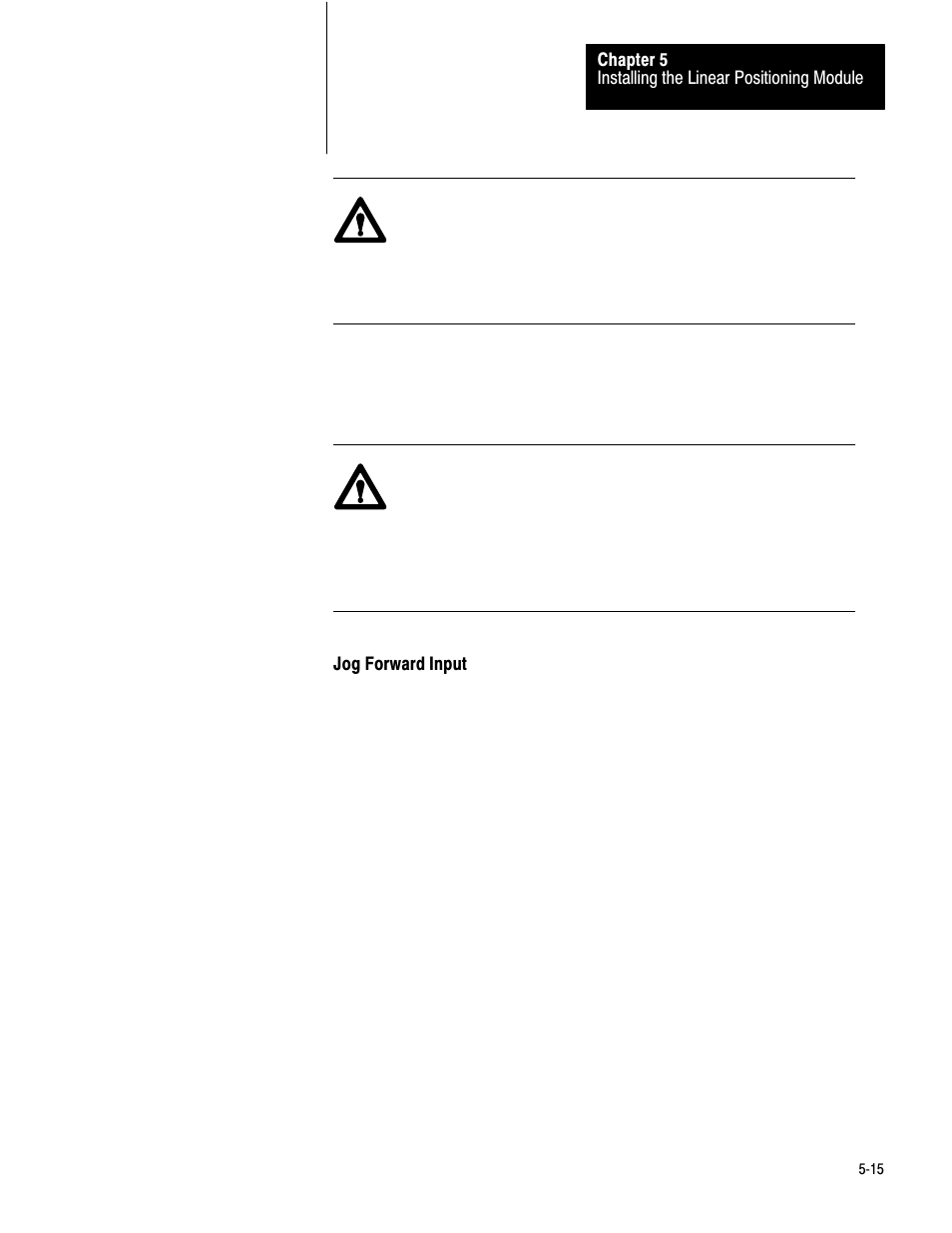 5ć15 | Rockwell Automation 1771-QB Linear Pos. User Manual | Page 54 / 226
