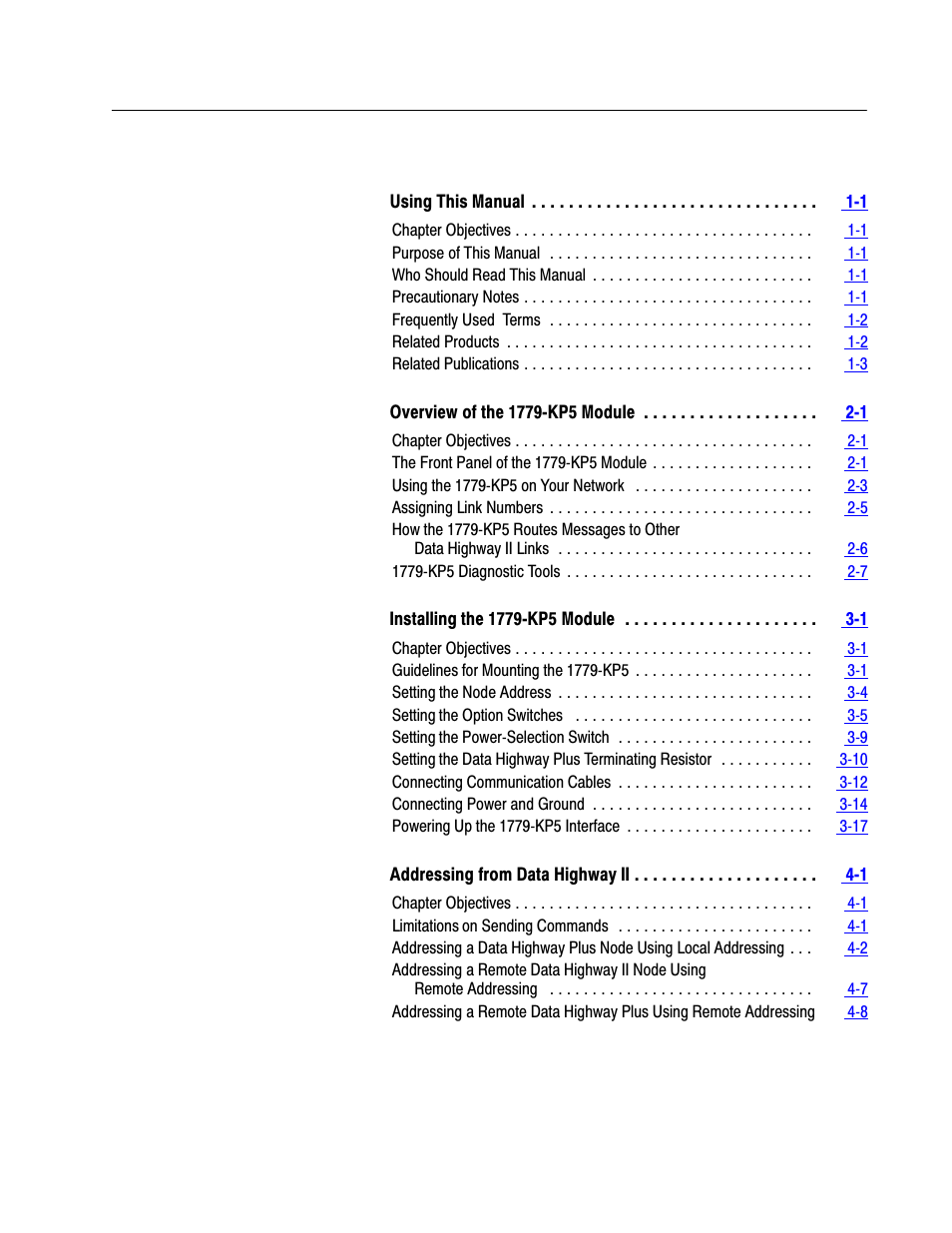 Rockwell Automation 1779-KP5_KP5R ORD.1779-5.3 User Manual | Page 2 / 73