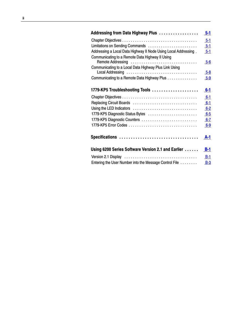 Rockwell Automation 1779-KP5_KP5R ORD.1779-5.3 User Manual | Page 3 / 73