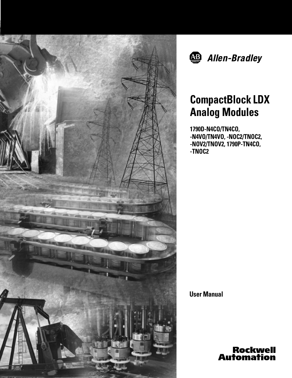 Rockwell Automation 1790D-NOV2/TNOV2 CompactBlock LDX Analog Modules User Manual | 104 pages