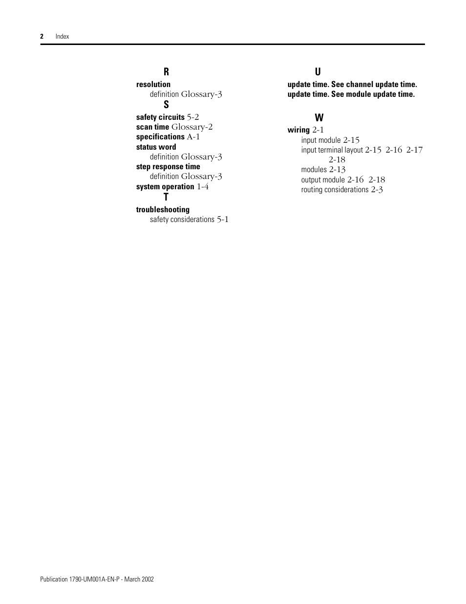 Rockwell Automation 1790D-NOV2/TNOV2 CompactBlock LDX Analog Modules User Manual | Page 100 / 104