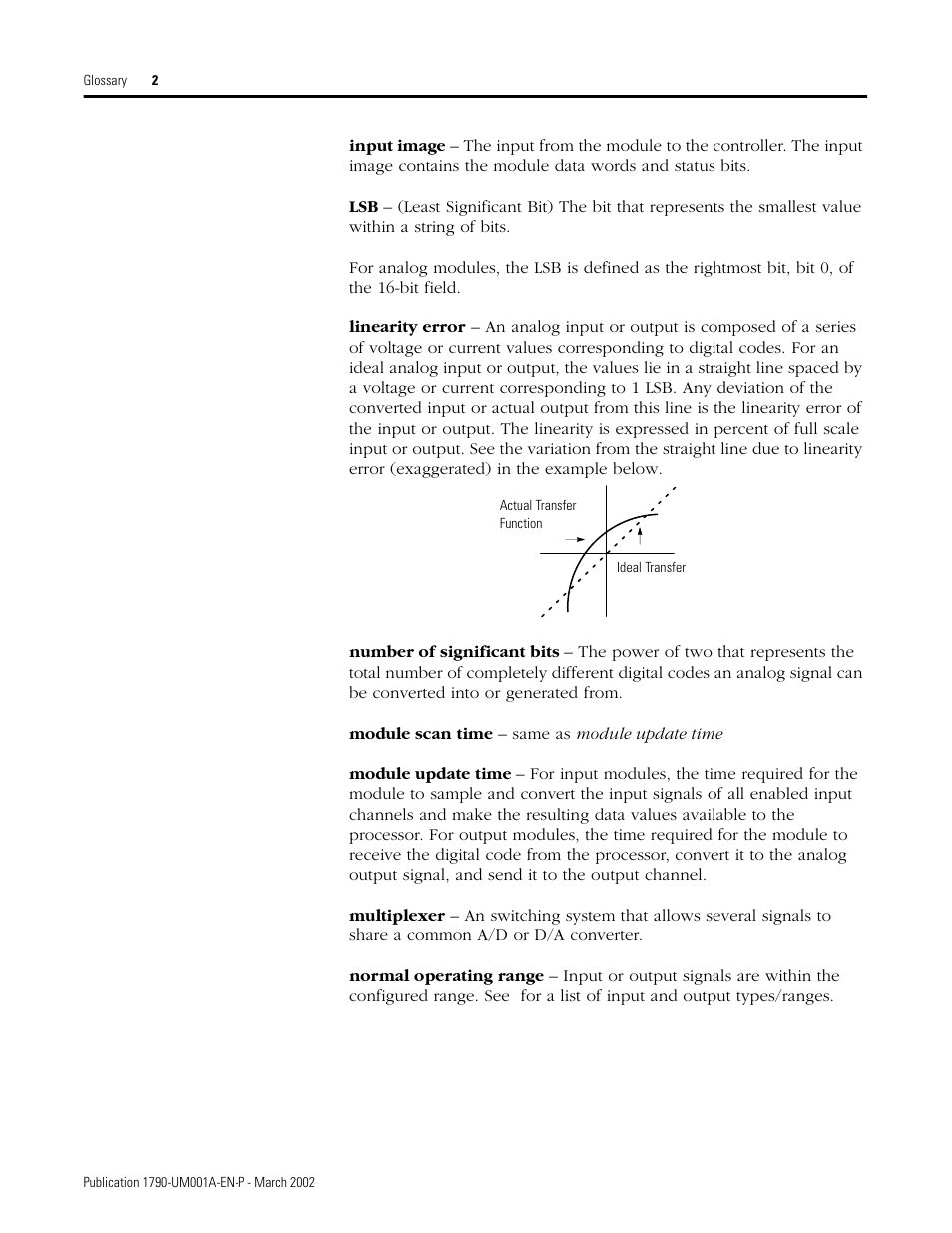 Rockwell Automation 1790D-NOV2/TNOV2 CompactBlock LDX Analog Modules User Manual | Page 96 / 104