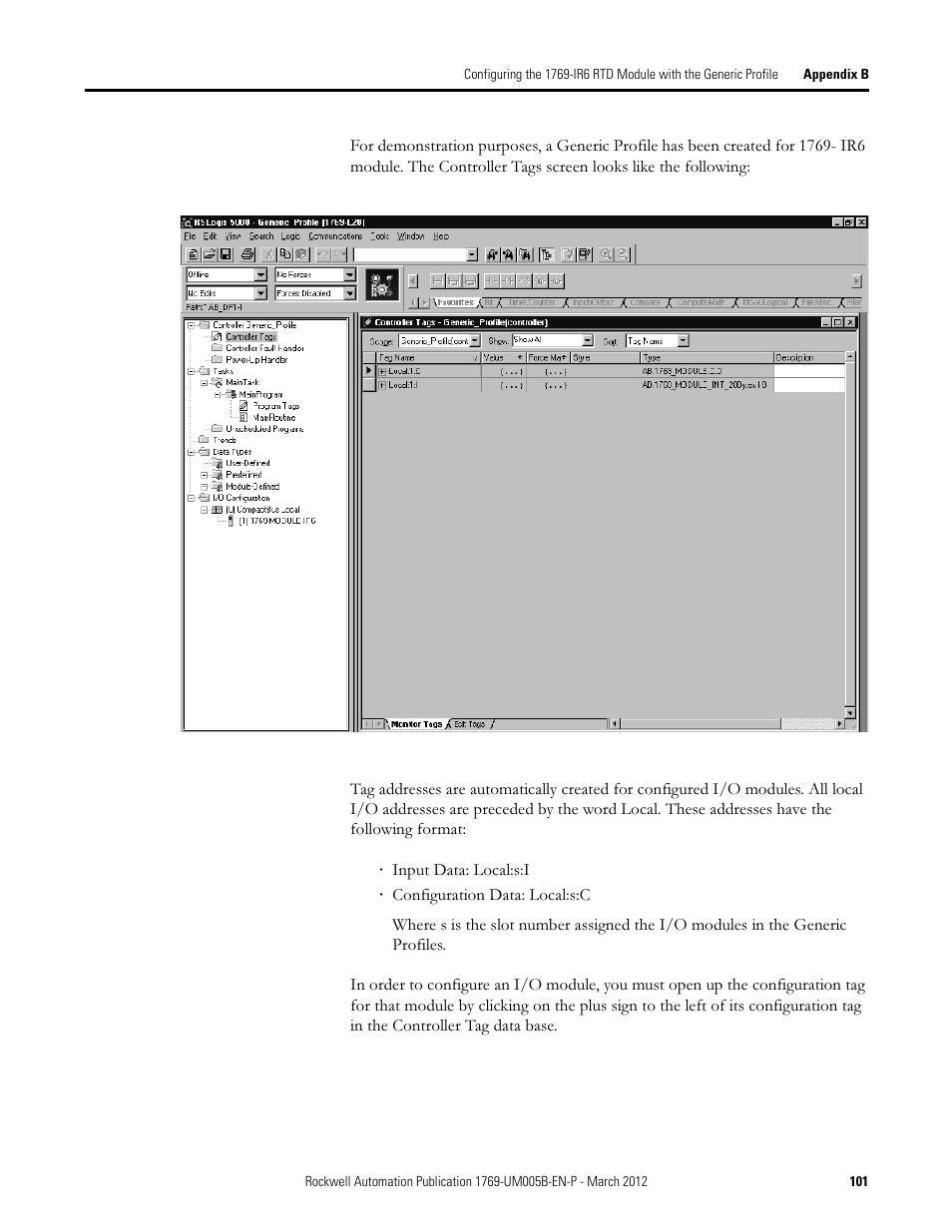 Rockwell Automation 1769-IR6 Compact I/O 1769-IR6 RTD/Resistance Input Module User Manual | Page 101 / 120