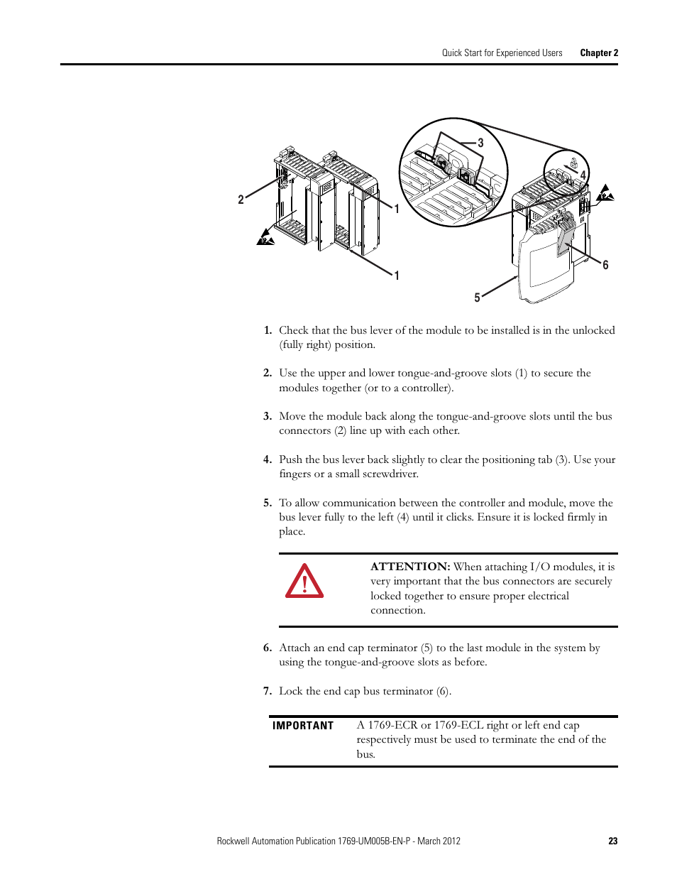 Rockwell Automation 1769-IR6 Compact I/O 1769-IR6 RTD/Resistance Input Module User Manual | Page 23 / 120