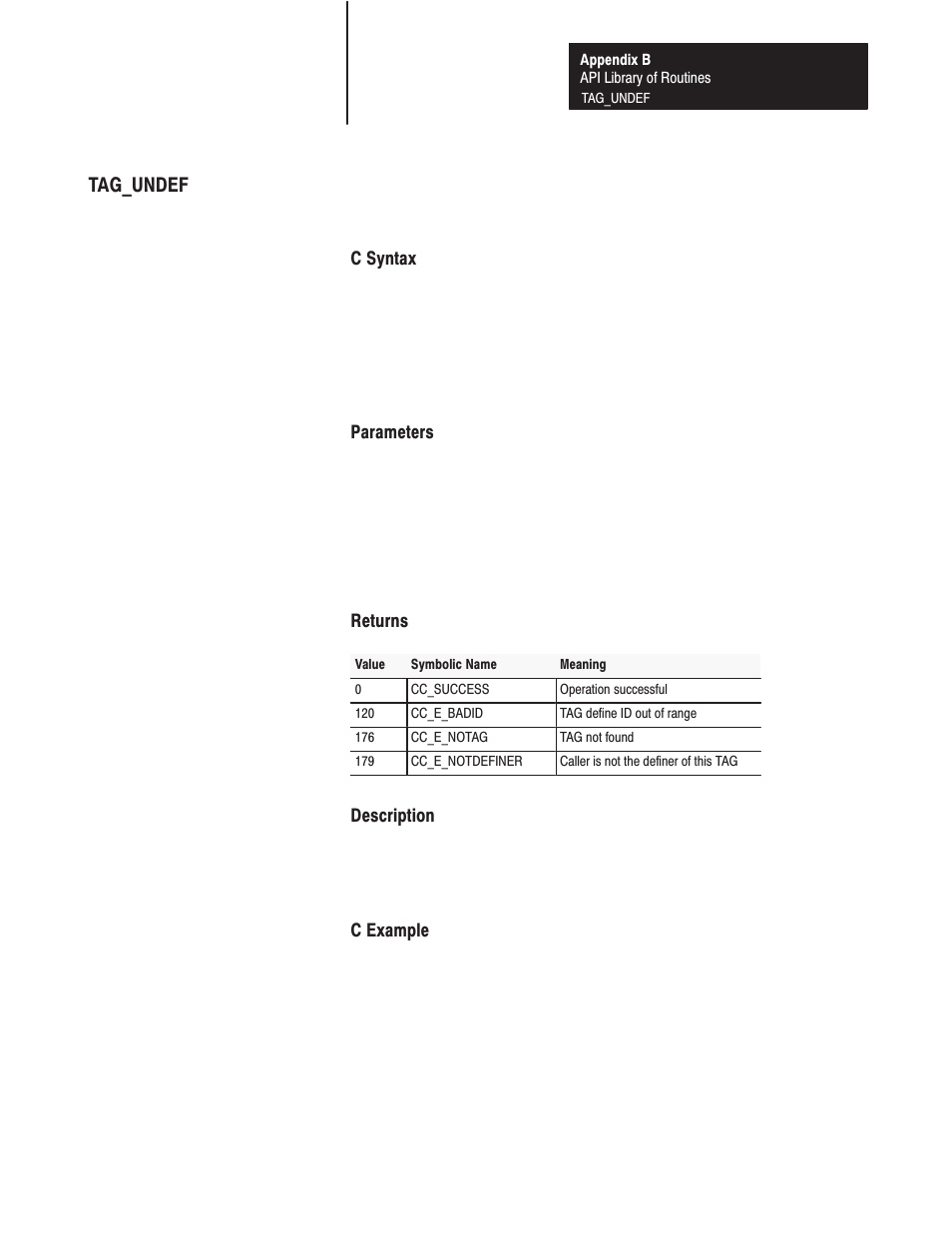 Tag_undef | Rockwell Automation 1771-DMC_DMC1_DMC4_DXPS Control Coprocessor User Manual User Manual | Page 260 / 312