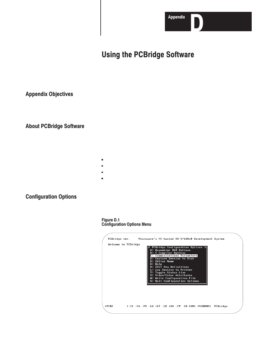 Using the pcbridge software | Rockwell Automation 1771-DMC_DMC1_DMC4_DXPS Control Coprocessor User Manual User Manual | Page 279 / 312