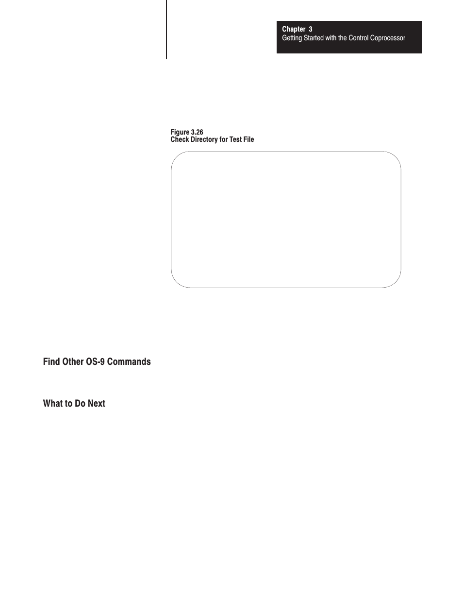 Find other osć9 commands what to do next | Rockwell Automation 1771-DMC_DMC1_DMC4_DXPS Control Coprocessor User Manual User Manual | Page 52 / 312