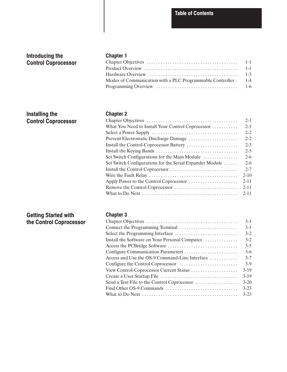 Rockwell Automation 1771-DMC_DMC1_DMC4_DXPS Control Coprocessor User Manual User Manual | Page 6 / 312