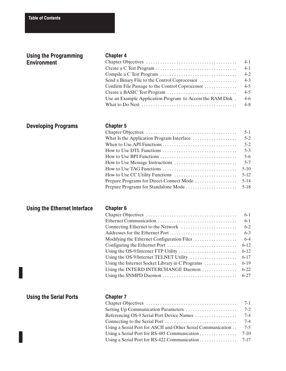 Rockwell Automation 1771-DMC_DMC1_DMC4_DXPS Control Coprocessor User Manual User Manual | Page 7 / 312