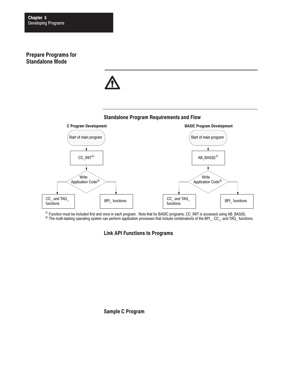 Prepare programs for standalone mode | Rockwell Automation 1771-DMC_DMC1_DMC4_DXPS Control Coprocessor User Manual User Manual | Page 78 / 312