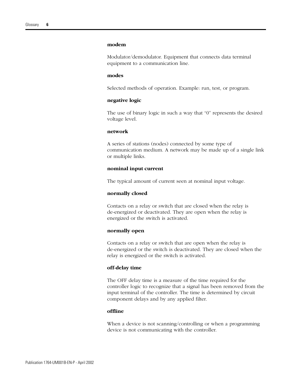 Rockwell Automation 1764-xxxx MICROLOGIX 1500 PROGRAMMABLE CONTROLLERS User Manual | Page 162 / 174