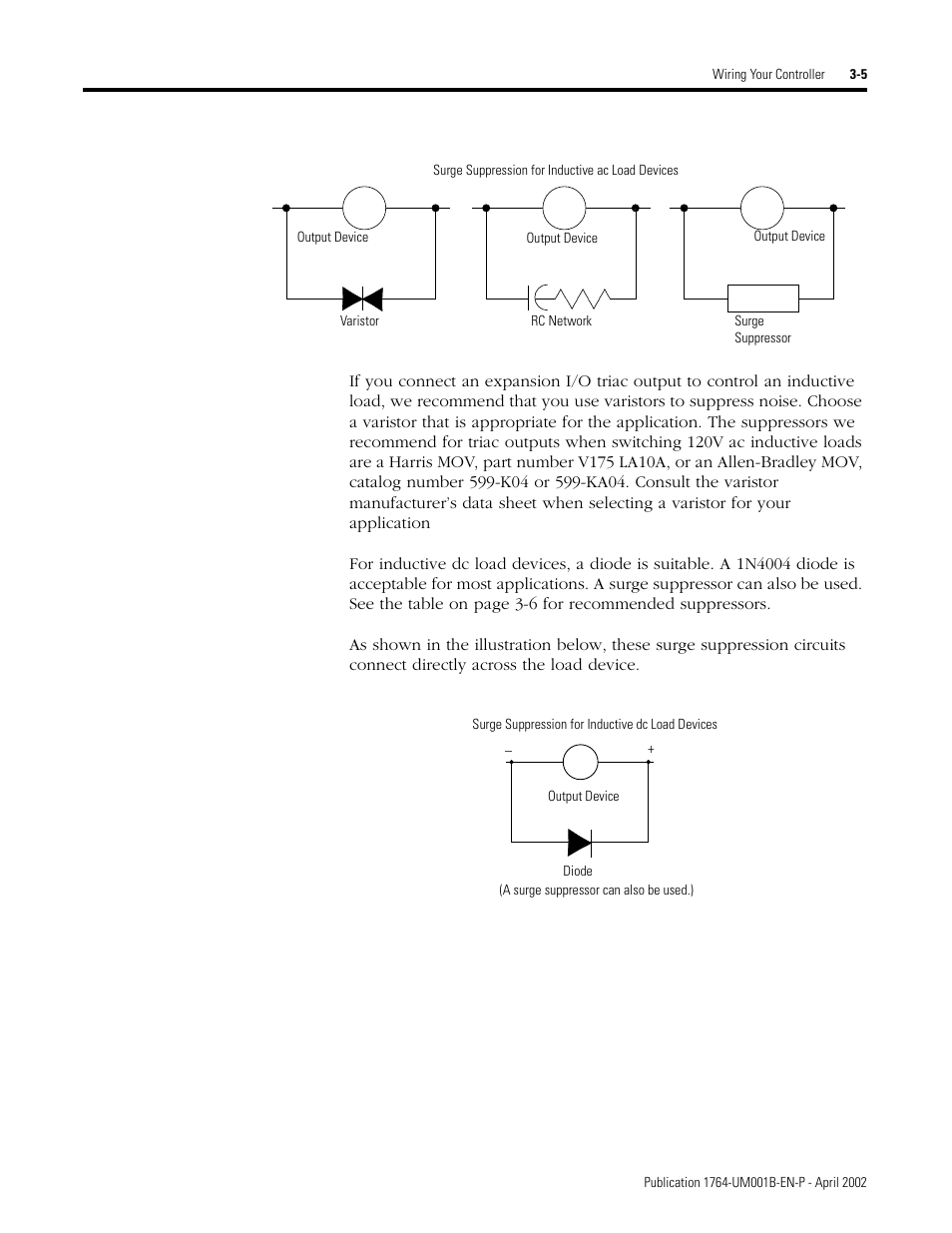 Rockwell Automation 1764-xxxx MICROLOGIX 1500 PROGRAMMABLE CONTROLLERS User Manual | Page 55 / 174