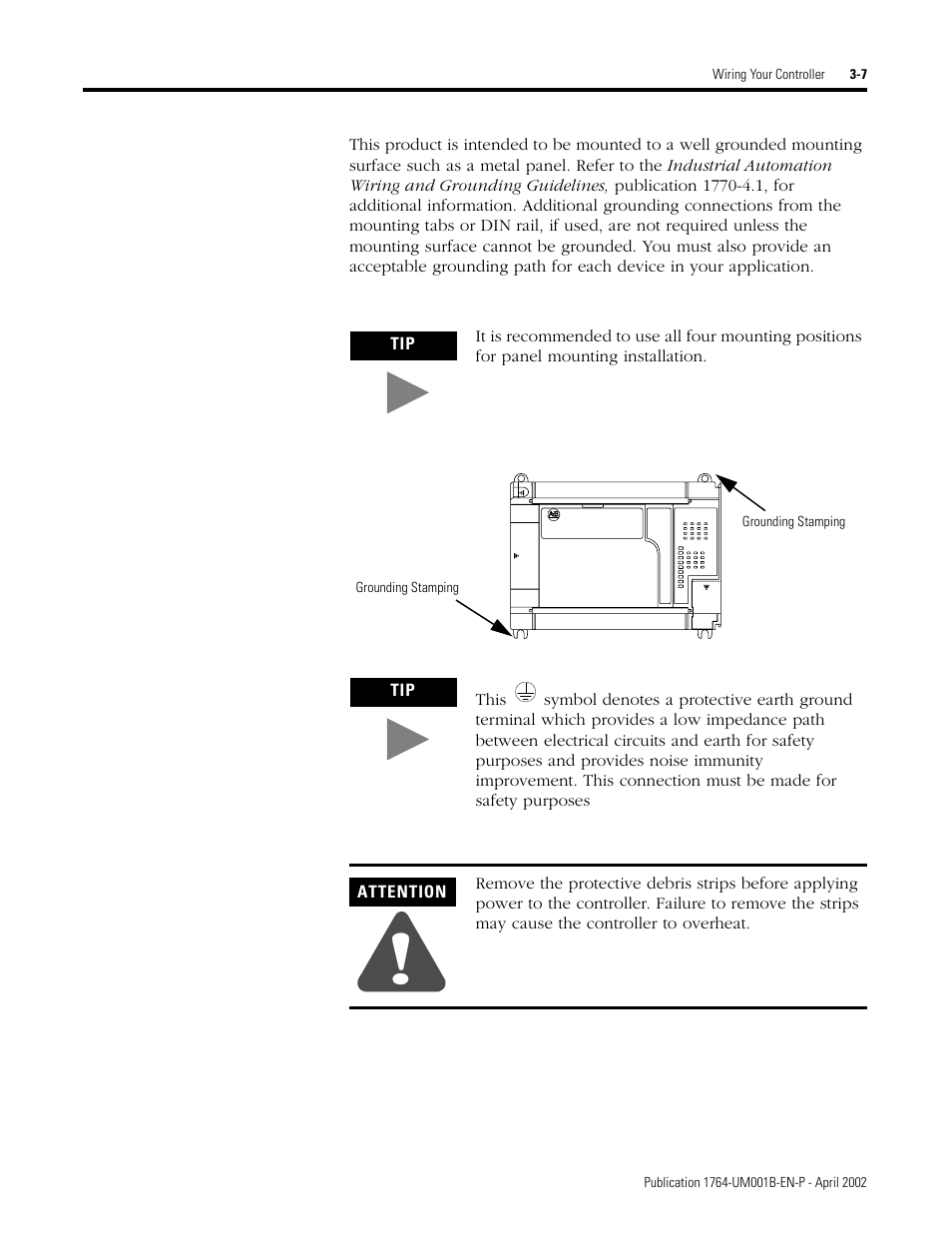 Rockwell Automation 1764-xxxx MICROLOGIX 1500 PROGRAMMABLE CONTROLLERS User Manual | Page 57 / 174