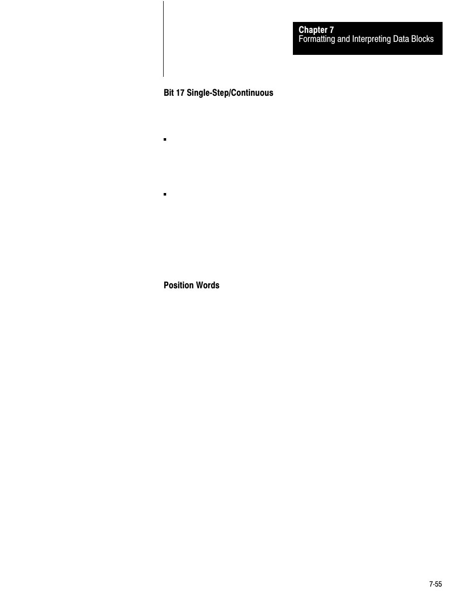 Rockwell Automation 1771-QC , D17716.5.25 SER/B SERVO POS User Manual | Page 137 / 247