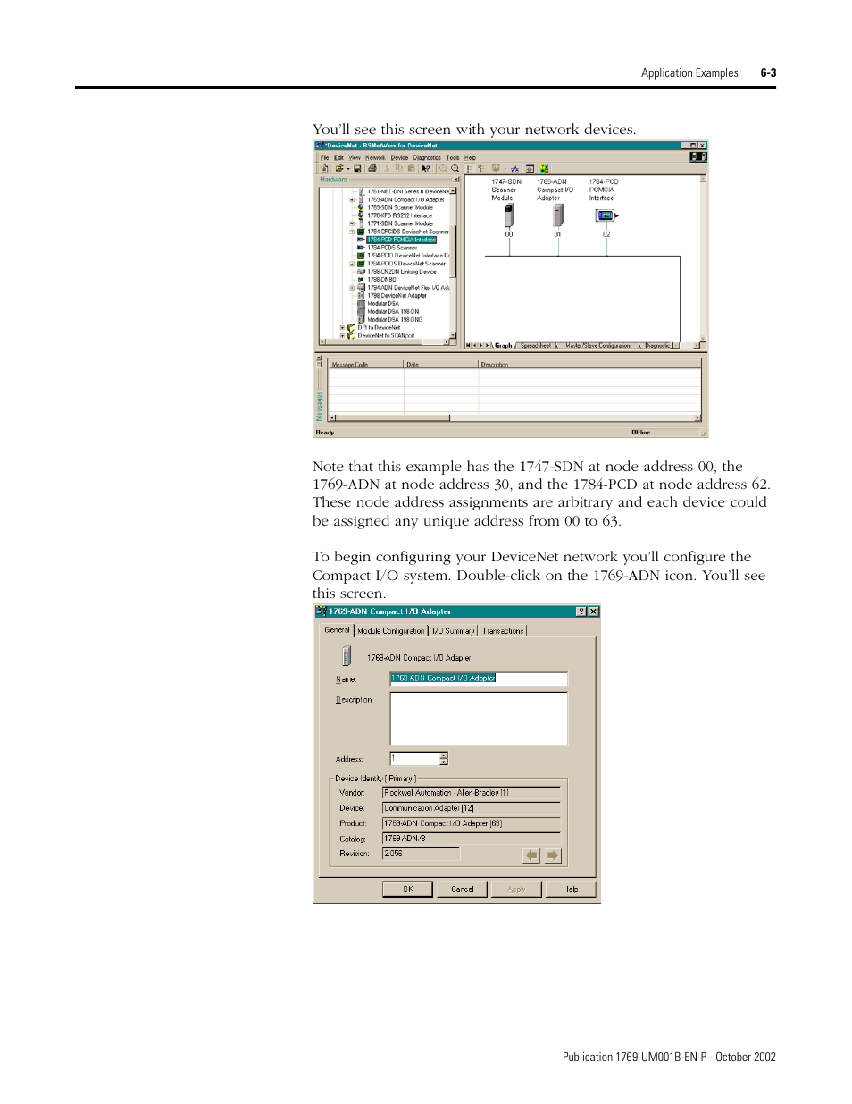 Rockwell Automation 1769-ADN Compact I/O 1769-ADN DeviceNet Adapter User Manual | Page 115 / 204
