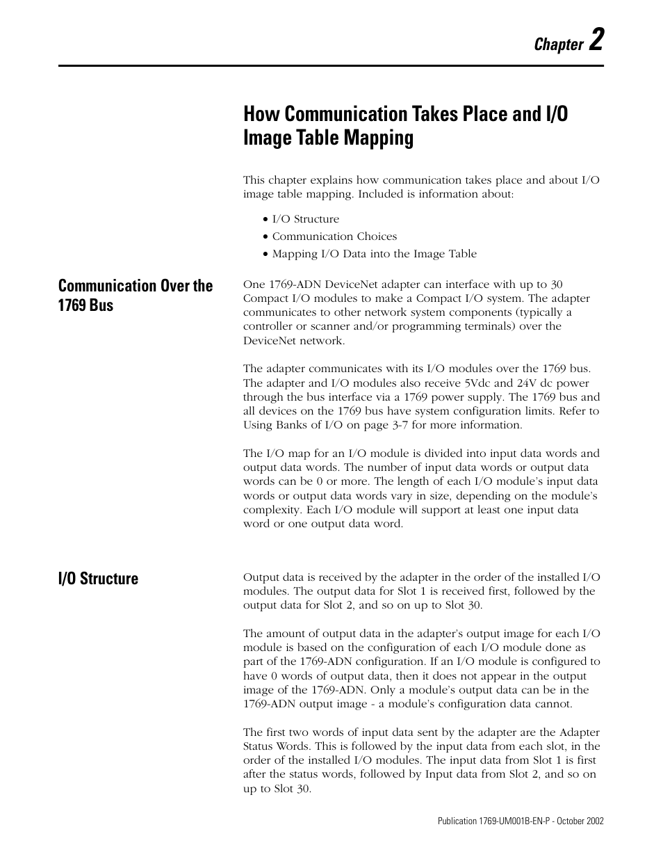 Rockwell Automation 1769-ADN Compact I/O 1769-ADN DeviceNet Adapter User Manual | Page 25 / 204