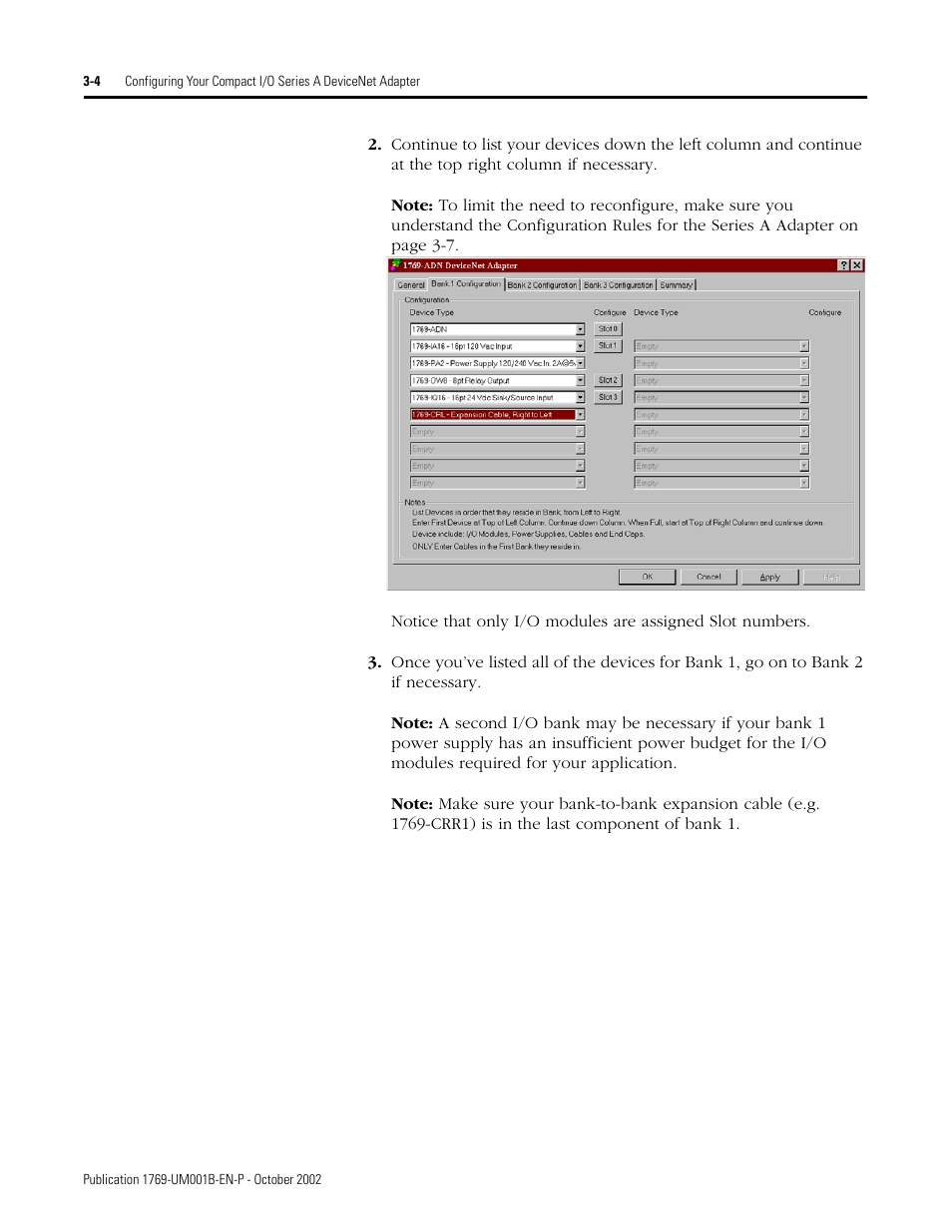 Rockwell Automation 1769-ADN Compact I/O 1769-ADN DeviceNet Adapter User Manual | Page 54 / 204