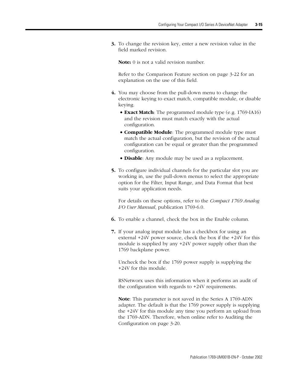 Rockwell Automation 1769-ADN Compact I/O 1769-ADN DeviceNet Adapter User Manual | Page 65 / 204