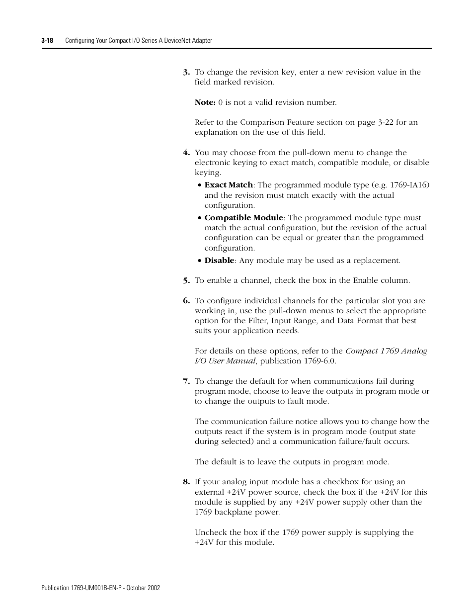 Rockwell Automation 1769-ADN Compact I/O 1769-ADN DeviceNet Adapter User Manual | Page 68 / 204