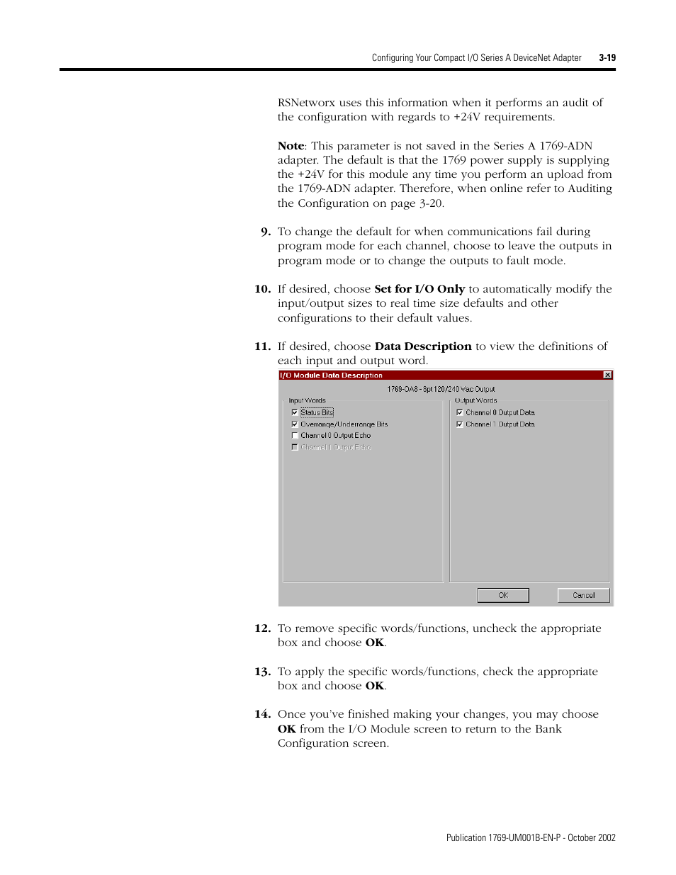 Rockwell Automation 1769-ADN Compact I/O 1769-ADN DeviceNet Adapter User Manual | Page 69 / 204