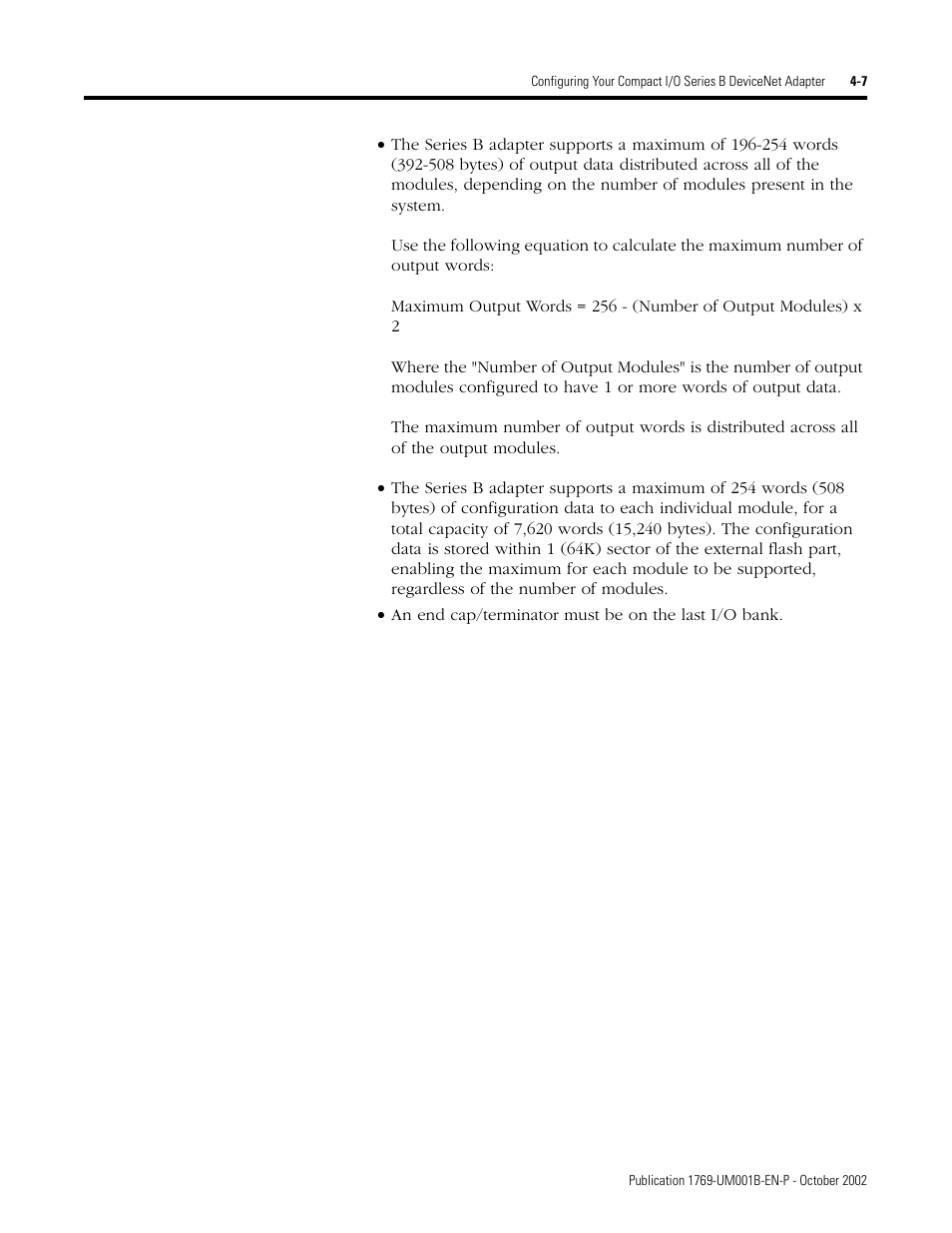 Rockwell Automation 1769-ADN Compact I/O 1769-ADN DeviceNet Adapter User Manual | Page 83 / 204