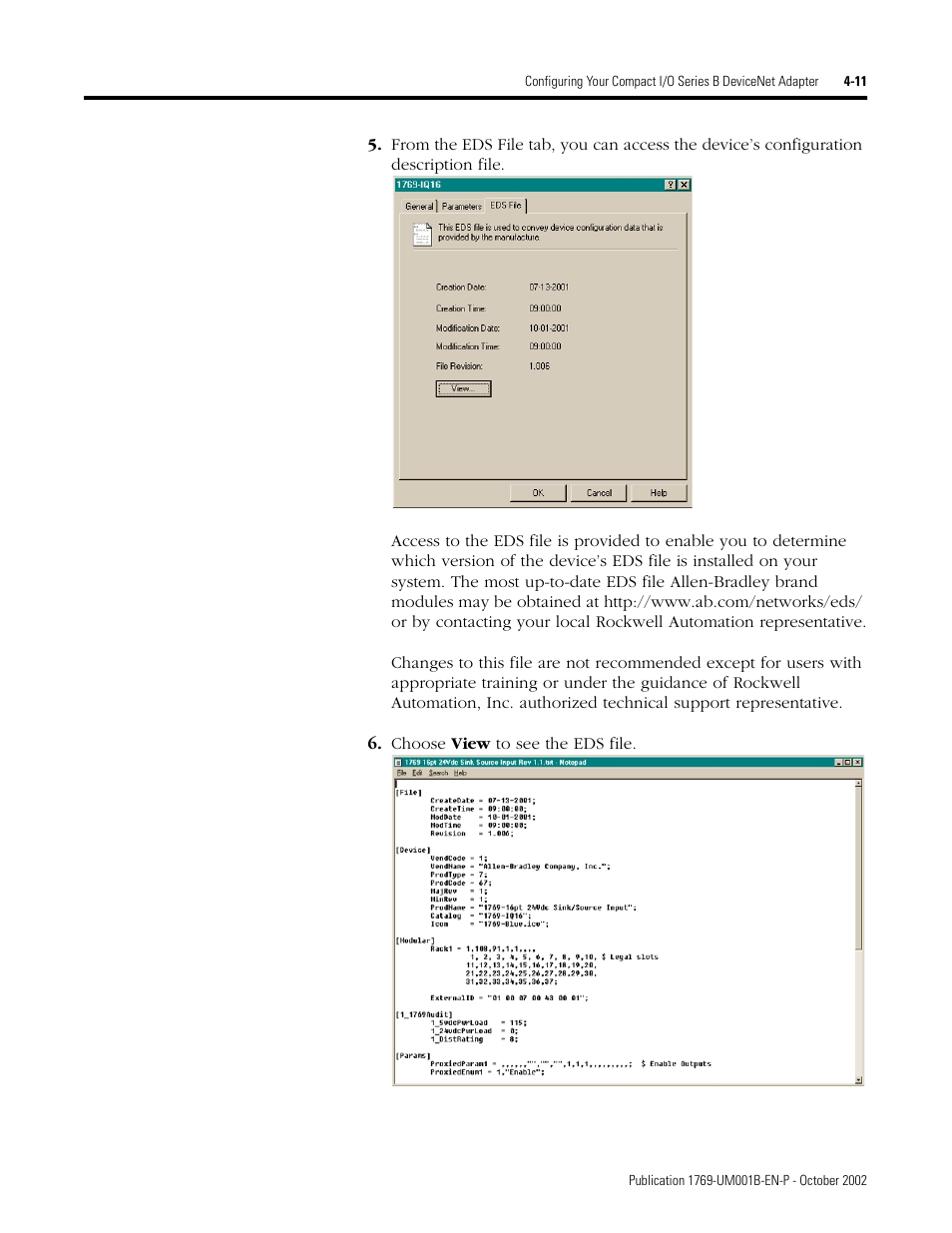 Rockwell Automation 1769-ADN Compact I/O 1769-ADN DeviceNet Adapter User Manual | Page 87 / 204