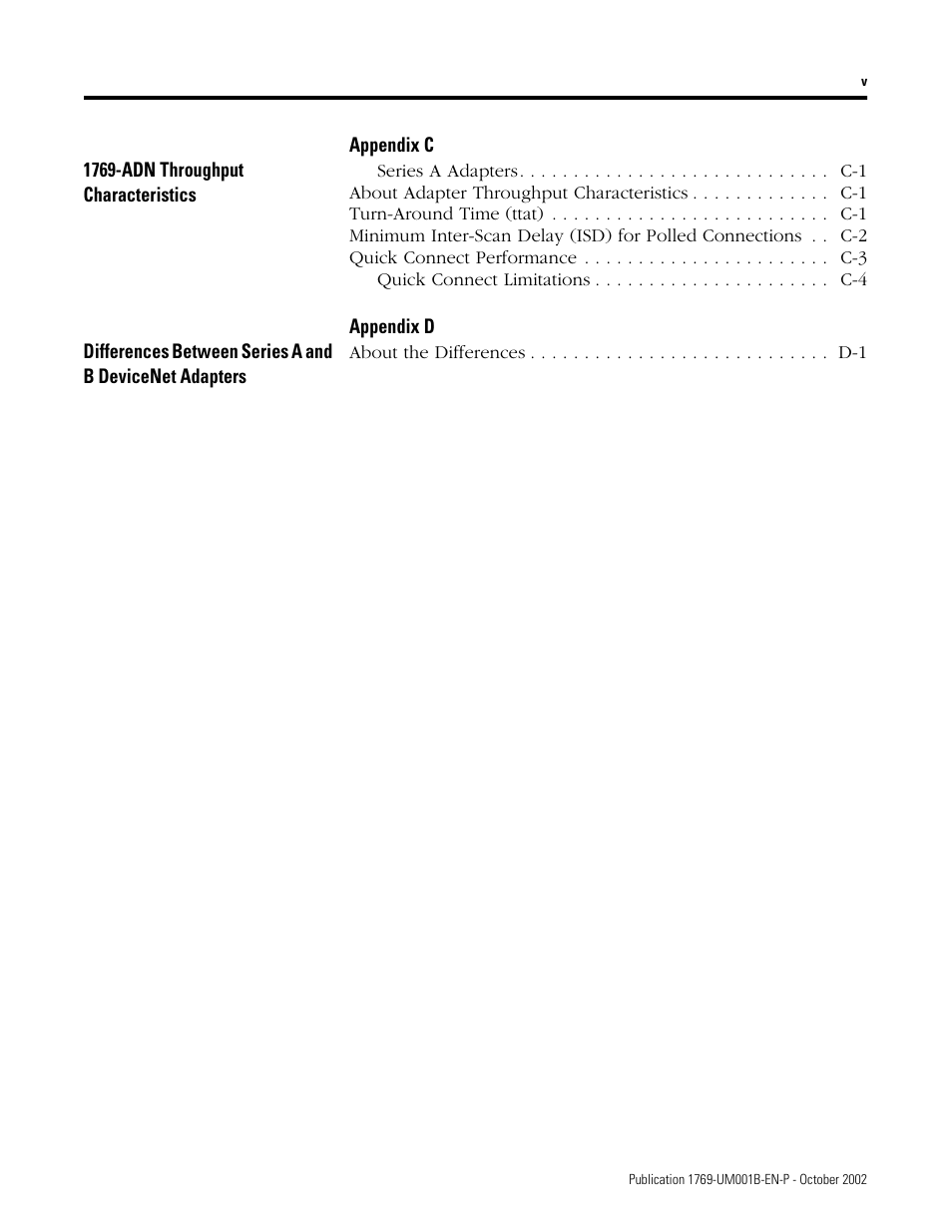 Rockwell Automation 1769-ADN Compact I/O 1769-ADN DeviceNet Adapter User Manual | Page 9 / 204