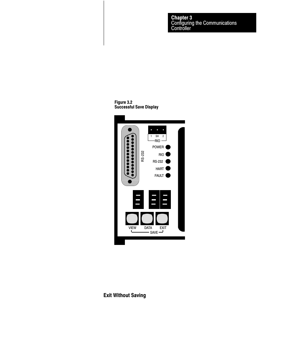 Exit without saving | Rockwell Automation 1770-HT8 SMART TRANSMITTER User Manual | Page 60 / 128