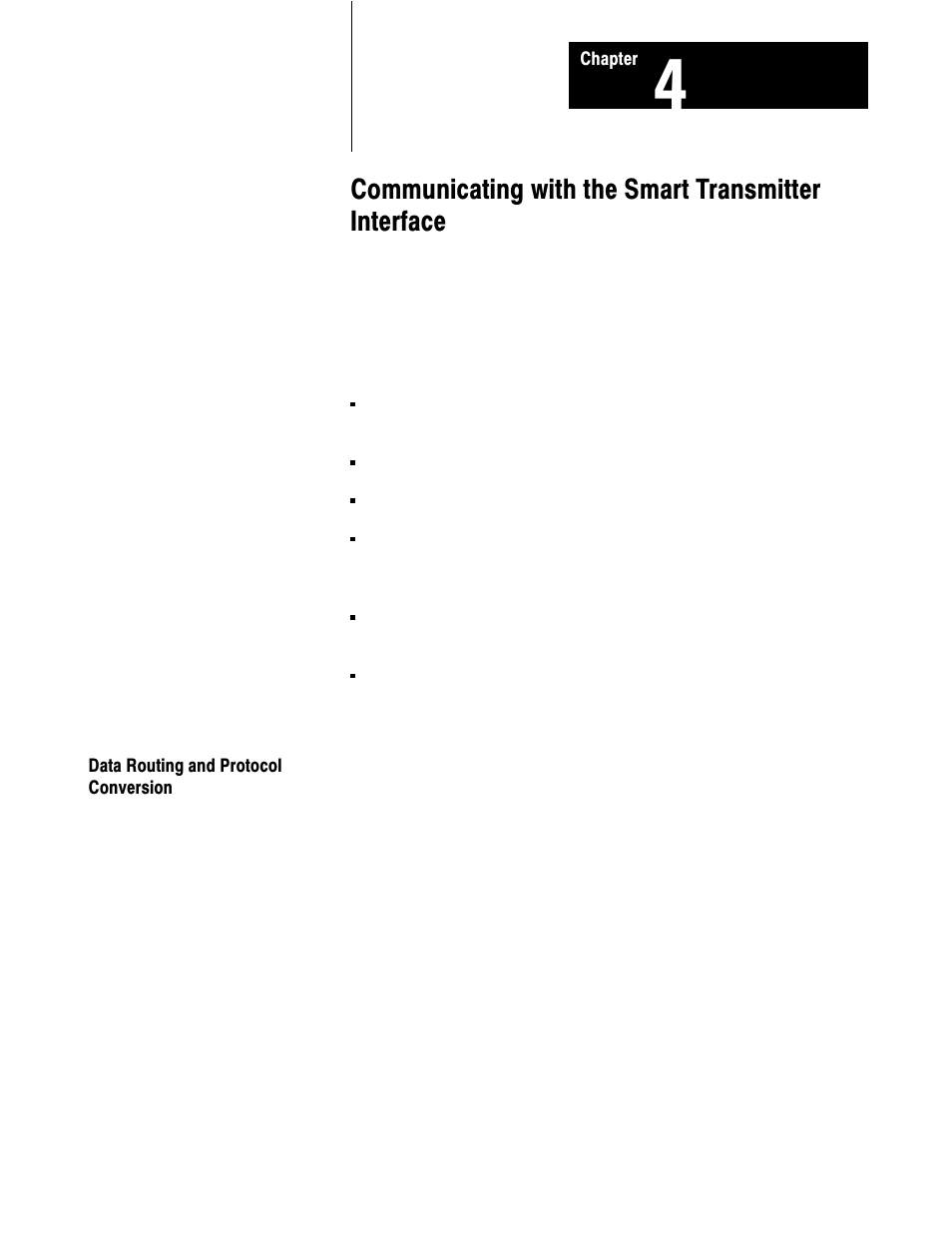 Communicating with the smart transmitter interface | Rockwell Automation 1770-HT8 SMART TRANSMITTER User Manual | Page 66 / 128
