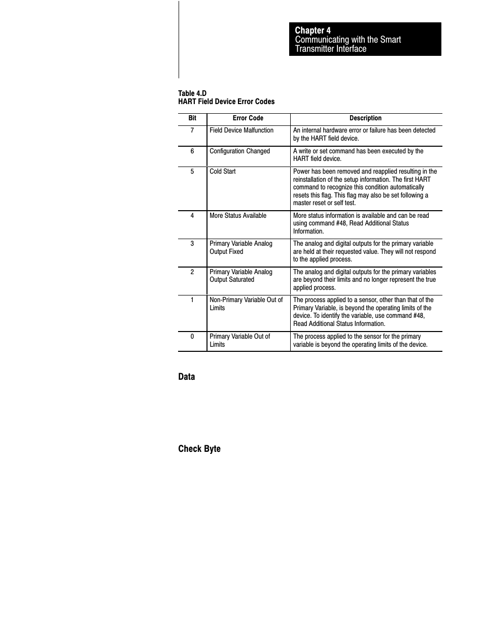 4ć13 | Rockwell Automation 1770-HT8 SMART TRANSMITTER User Manual | Page 78 / 128