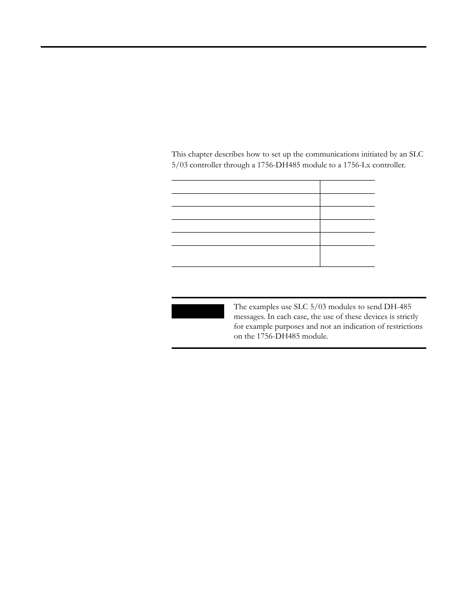 Introduction, Chapter 5, Introduction -1 | Chapter | Rockwell Automation 1756-DH485 ControlLogix DH-485 Communication Module User Manual User Manual | Page 55 / 110